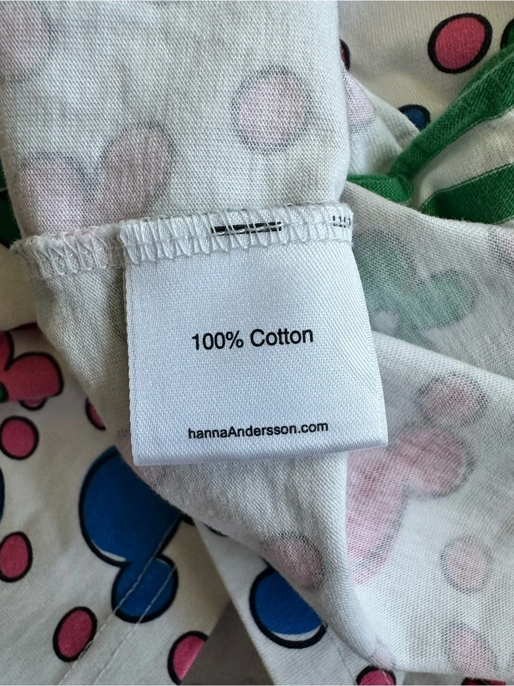 Hanna Andersson Sleeveless 100% Cotton White Floral & Mickey Print Play Dress